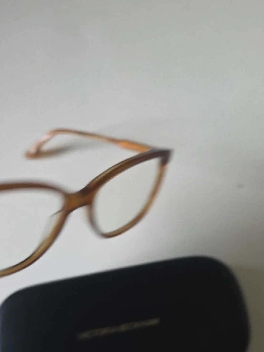 Victoria Beckham Brown Frame Sunglasses with Clear Lenses